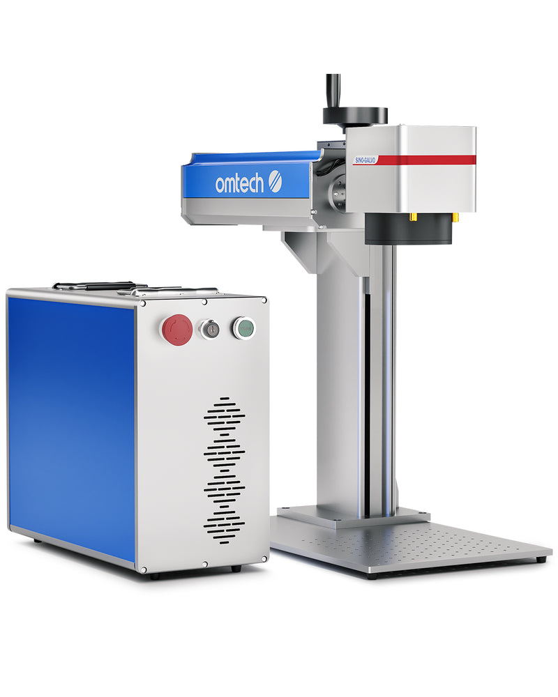 OMTECH 50W SPLIT FIBER LASER MARKER ENGRAVING MACHINE