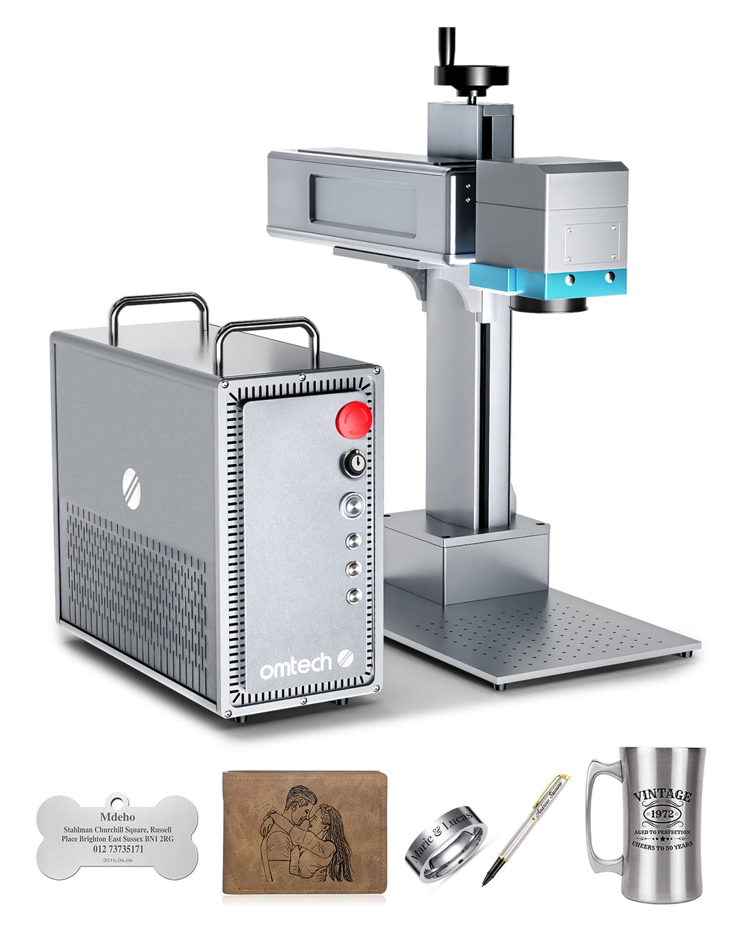 FM1212-50S 50W Fiber Laser Marker Pre-owned – OMTech