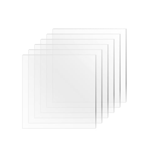 OMTech 6 Pack Colored Acrylic Sheets, 8