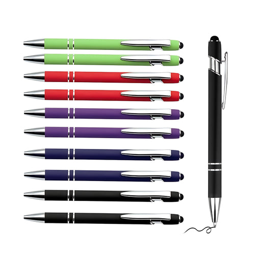 OMTech 50 Pack Engravable Metal Ballpoint Pens for Laser Engraving