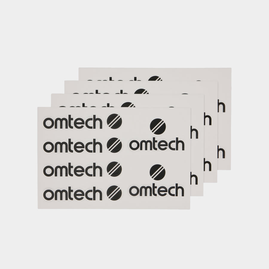 OMTech Logo Sticker Set (5 Pieces per Set)