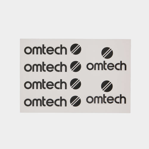 OMTech Logo Sticker Set (5 Pieces per Set)