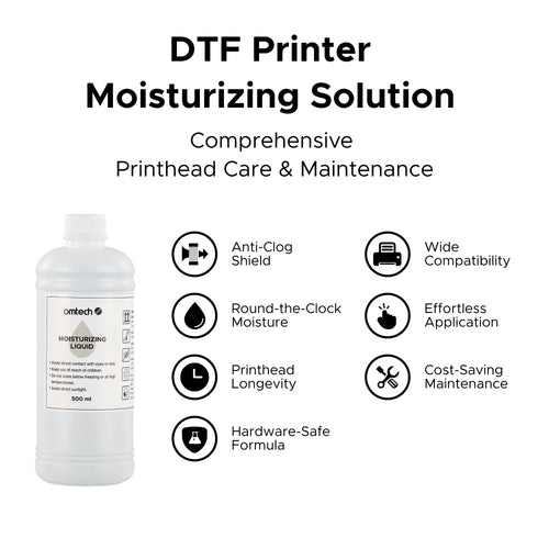 OMTech 500mL DTF printer moisturizing solution