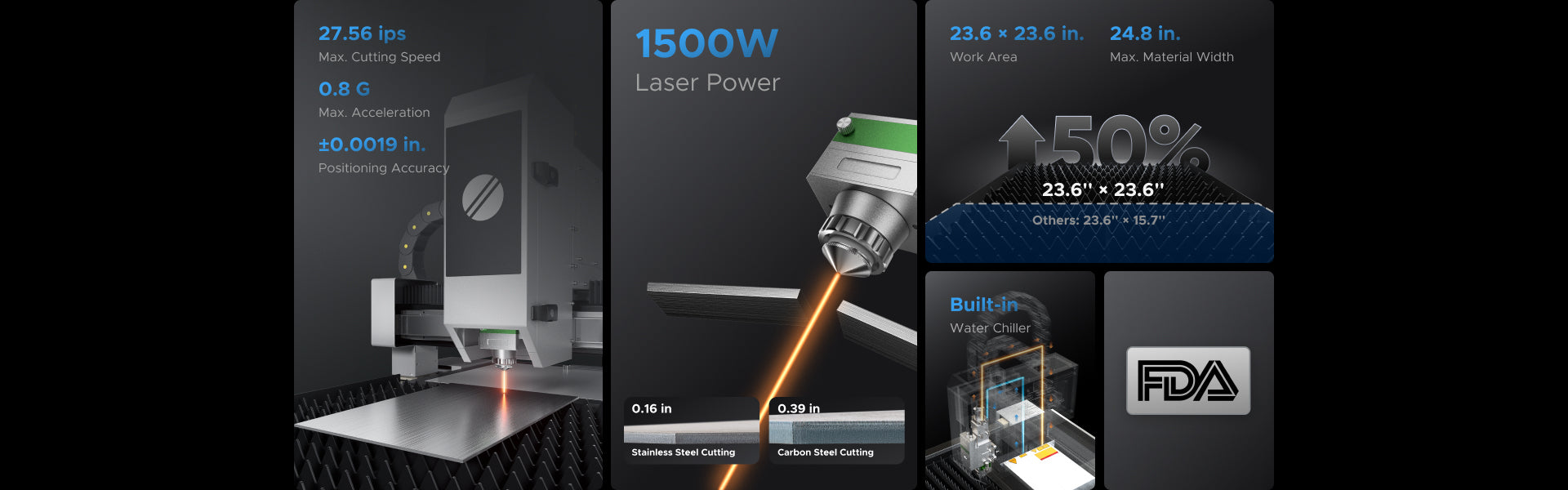 Omtech lasercutter