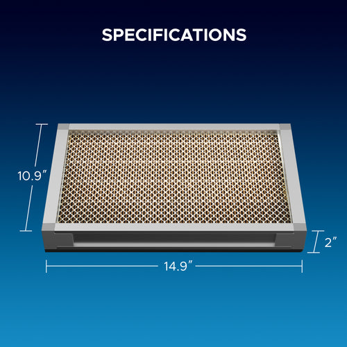 OMTech HEPA Filter Set, 2 Piece High Efficiency Particulate Air Filter Set for 300W Fume Extractor
