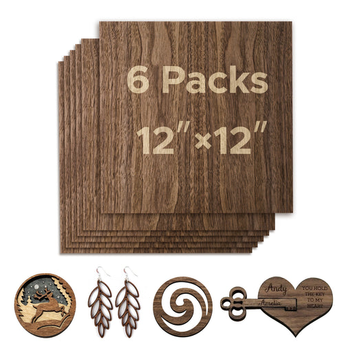 OMTech Walnut Plywood 1/8