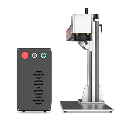 OMTech MOPA 30W Split Fiber Metal Engraving Machine with 6.9" x 6.9" Working Area