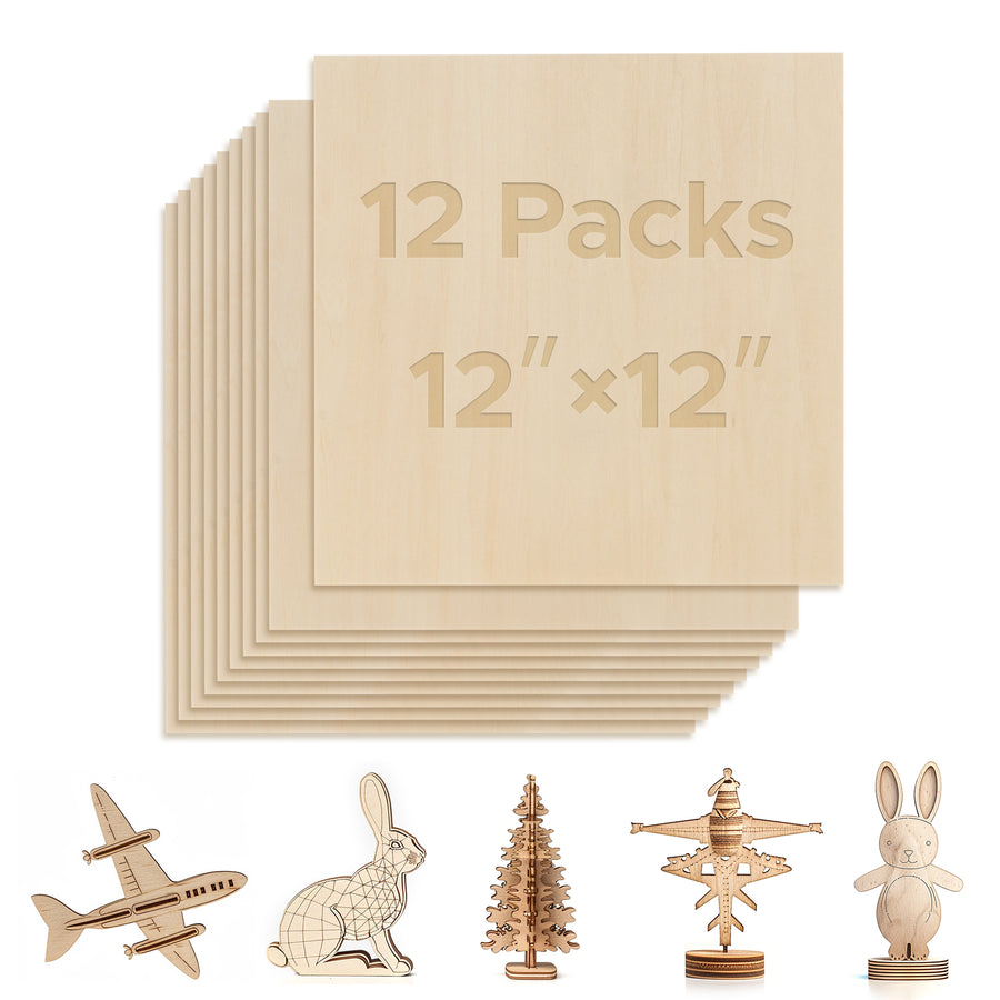 1/8" Basswood Plywood Sheets