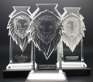 laser engraving on acrylic