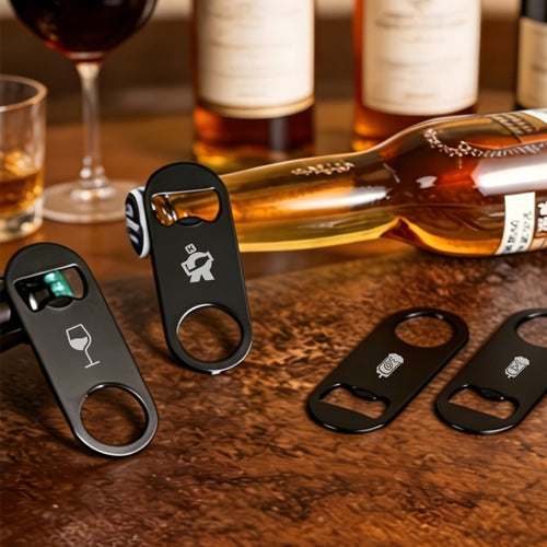 OMTech 50 Pack Customizable Bottle Opener Blanks for Gifts & Events