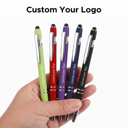 OMTech 50 Pack Engravable Metal Ballpoint Pens for Laser Engraving