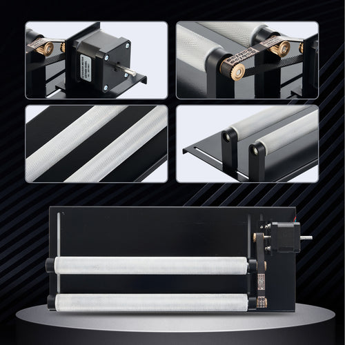 OMTech K40 Rotary Axis for K40+ CO₂ Laser Engravers