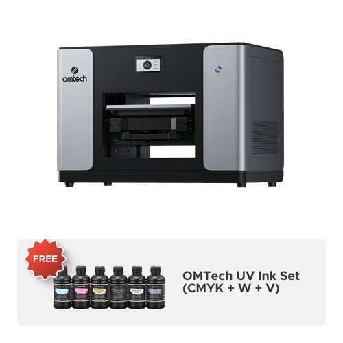 OMTech Spectra A3+ Flatbed UV Printer — Single / Dual Printhead