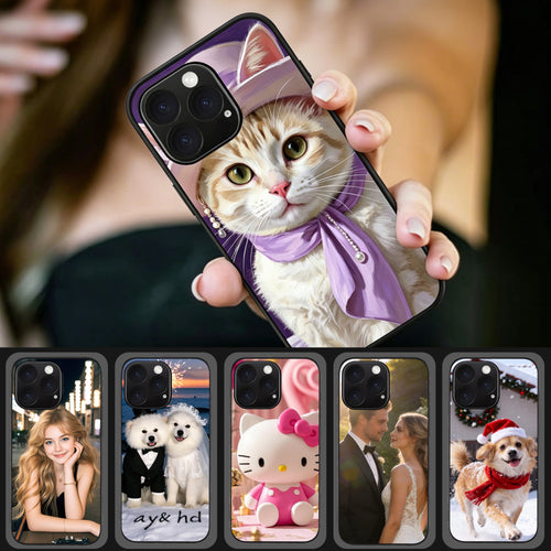 OMTech 10 Pack UV Printable Sublimation Blank Phone Cases for iPhone 16 Pro & Pro Max
