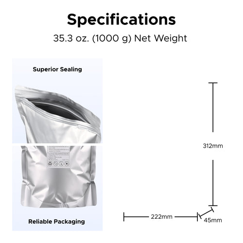 OMTech white DTF powder