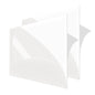 OMTech 10-Pack Acrylic Sheets, 8" x 12" x 1/8", Black or White Plexiglass Sheets for Laser Engraving & Cutting