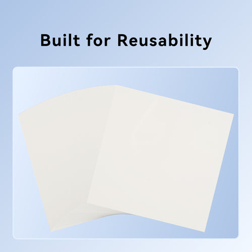 OMTech 100pcs Mylar Stencil Sheets, 11.8