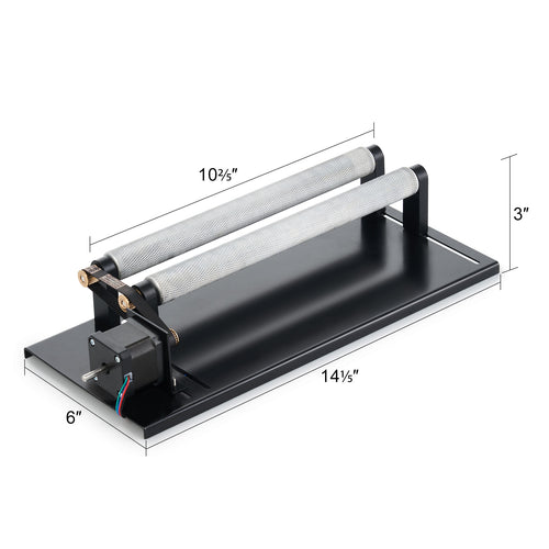 OMTech K40 Rotary Axis for K40+ CO₂ Laser Engravers