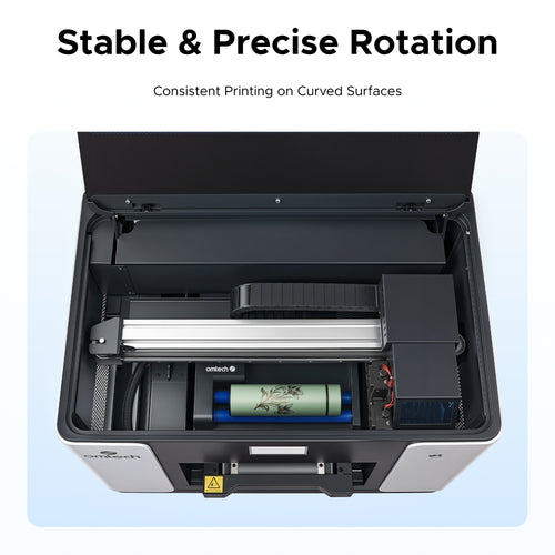 OMTech Rotary Roller Attachment for Spectra U1 & U1 Pro UV Printers