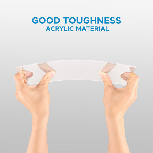 OMTech 10 Pack Clear Acrylic Sheets, 12x8 Inch Plexiglass Sheets for Laser Engraving & Cutting