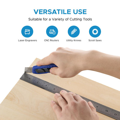 OMTech 12 Pack Basswood Sheets, 12"x12" Plywood Sheets for Laser Cutting and Engraving
