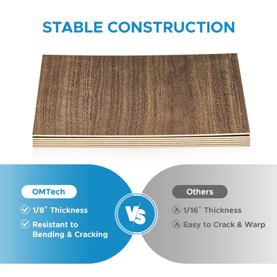 Walnut Plywood 1/8