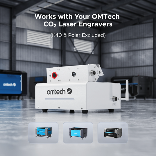 OMTech 2MP Remote Monitoring Camera for CO2 Laser Engraver with Fire Detection Sensor