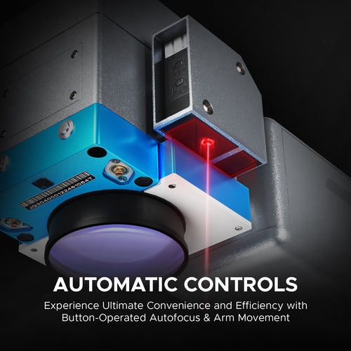 OMTech 50W Split Fiber Laser Engraving Machine with 6.9