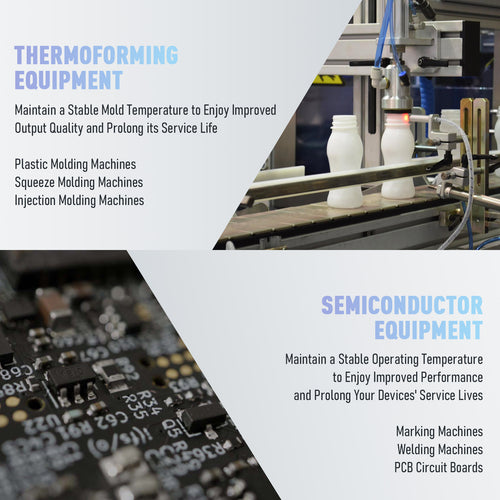 Pre-Owned OMTech 53gal Industrial Water Chiller CWTH15 22hp Cooler for Laser Engraving &c