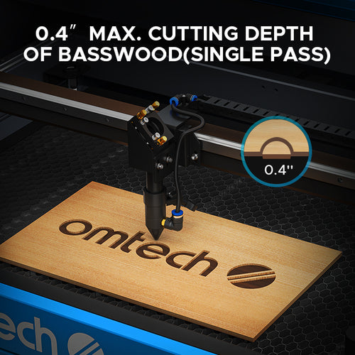 OMTech Maker MF1624-60 60W CO2 Laser Engraving and Cutting Machine with 16