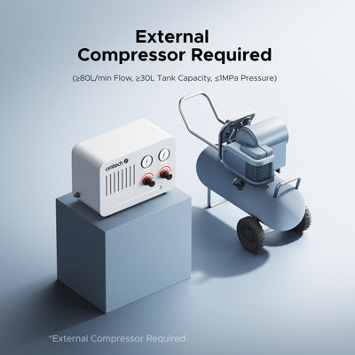 OMTech Smart High-Low Pressure Airway Module for CO2 Laser Engravers and Cutters without Air Compressor (K40 & Polar Not Compatible)