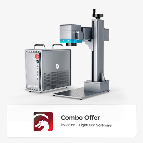 OMTech 50W Split Fiber Laser Engraving Machine with 6.9