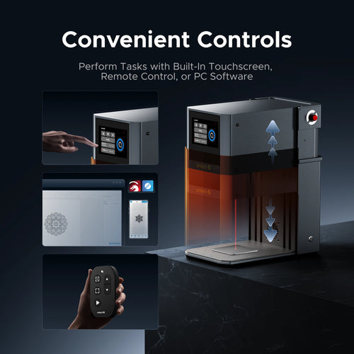 OMTech Solis Duo 20W Fiber & 20W Diode Dual Laser Engraver