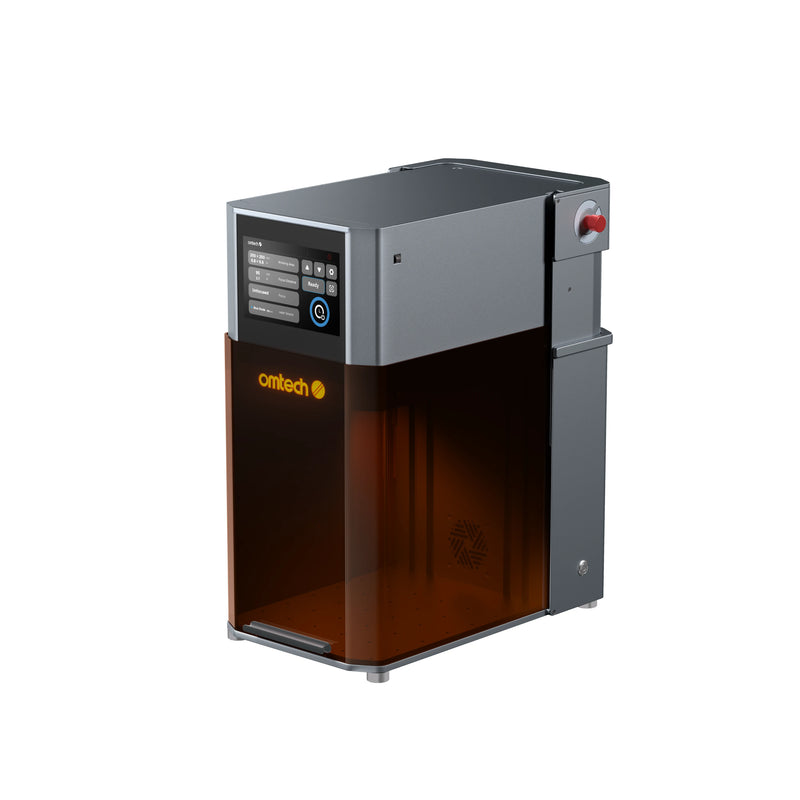 OMTech Solis Duo 50W Fiber & 40W Diode Dual Laser Engraver with Autofo