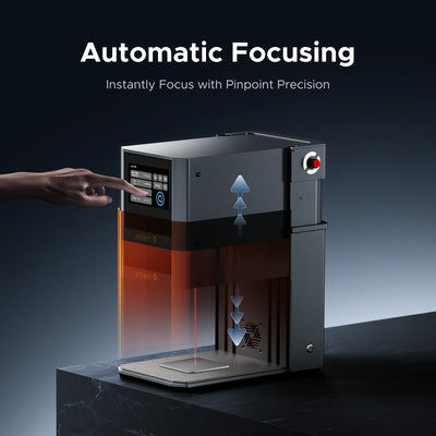 OMTech Solis Duo 50W Fiber & 40W Diode Dual Laser Engraver with Autofocus