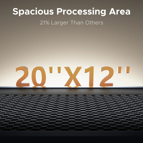 Pre-Owned OMTech Polar Lite 55W Desktop CO2 Laser Engraver and Cutter