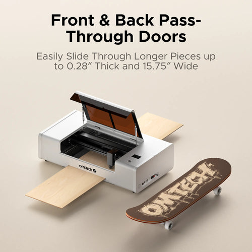 Pre-Owned OMTech Polar Lite 55W Desktop CO2 Laser Engraver and Cutter