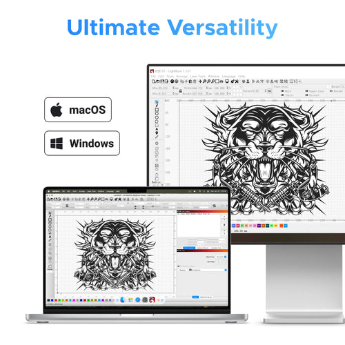 Pre-Owned OMTech MOPA 60W Autofocus Fiber Laser Marking Machine