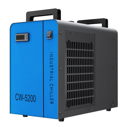 6L Industrial Single Water Chiller for 60W-150W CO2 Laser Engraver Machines