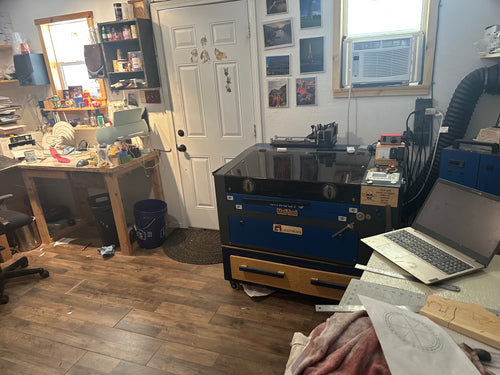 Laser Engraving in Douglas City, California | Demo Room Host - Barry B.