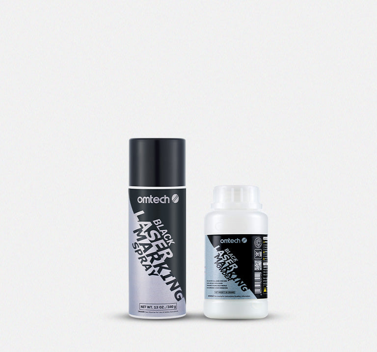 Machine Marking Powder Metal Laser Marking Spray/Powder – OMTech