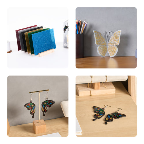 OMTech 6 Pack Colored Acrylic Sheets, 8