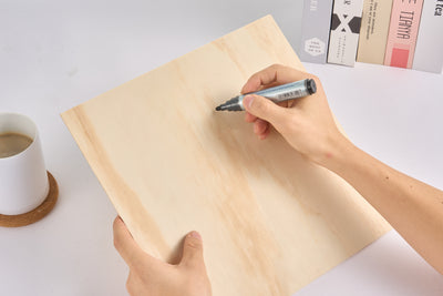 OMTech 12 Pack Pine Veneer Sheets, 12"x12"x1/8" Plywood Sheets for Laser Cutting and Engraving