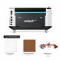 OMTech Pro FLUX 100W Flying Galvo CO2 Laser Engraver and Cutter with 39.4" x 23.6" Working Area