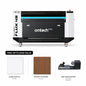 OMTech Pro FLUX 100W Flying Galvo CO2 Laser Engraver and Cutter with 39.4" x 23.6" Working Area