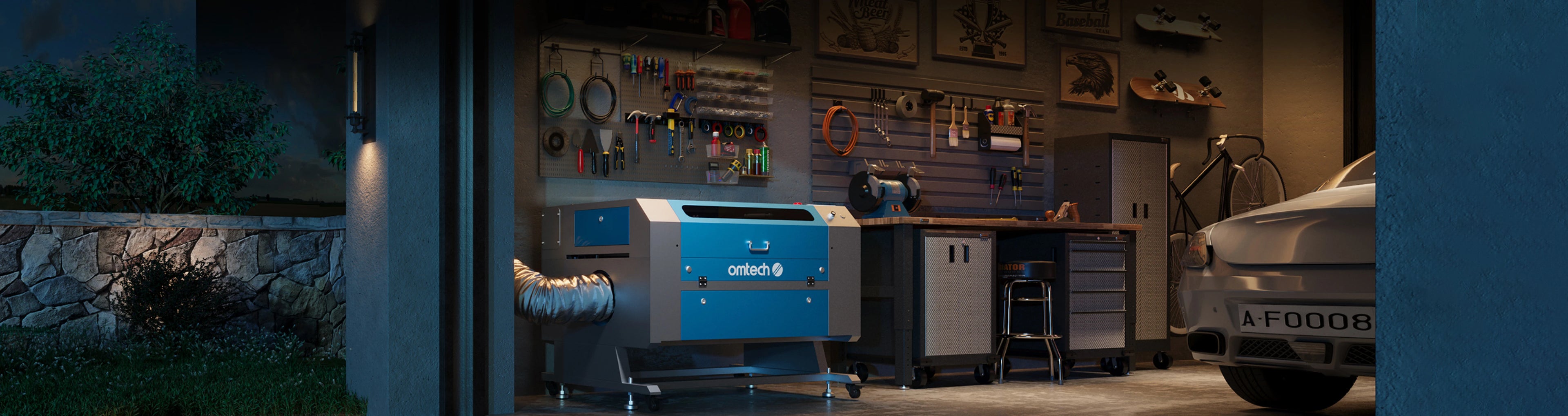 Omtech lasercutter