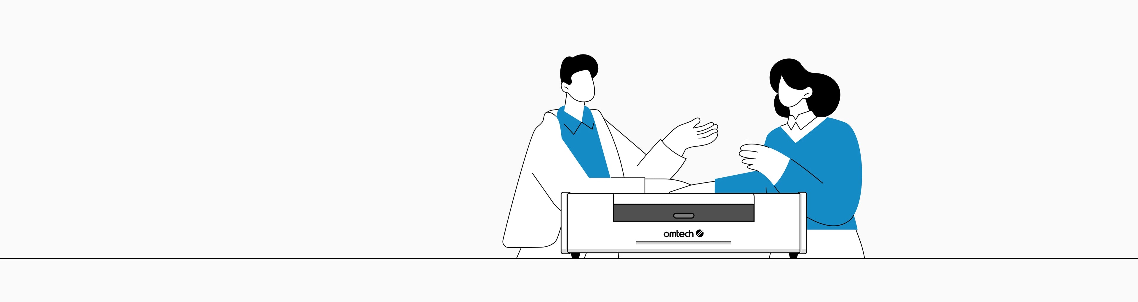 Omtech lasercutter