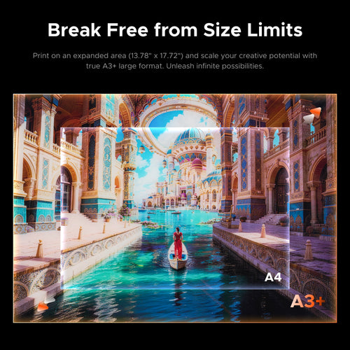 OMTech Spectra A3+ Flatbed UV Printer — Single / Dual Printhead