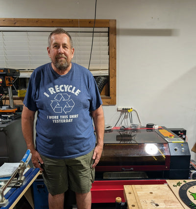 Laser Engraving in Litchfield Park,  Arizona | Demo Room Host - DW B.