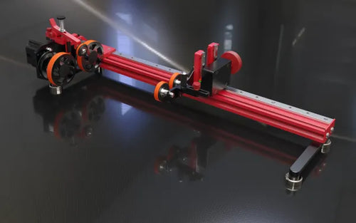 OMTech PiBurn V – the Best Roller Laser Rotary for CO2 Laser Engraver by LensDigital